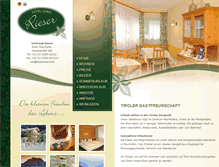 Tablet Screenshot of hausrieser.com